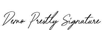 Demo Prestly Signature