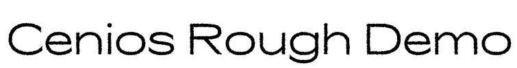 Cenios Rough Demo