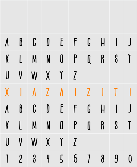 Farmshow 字符映射表