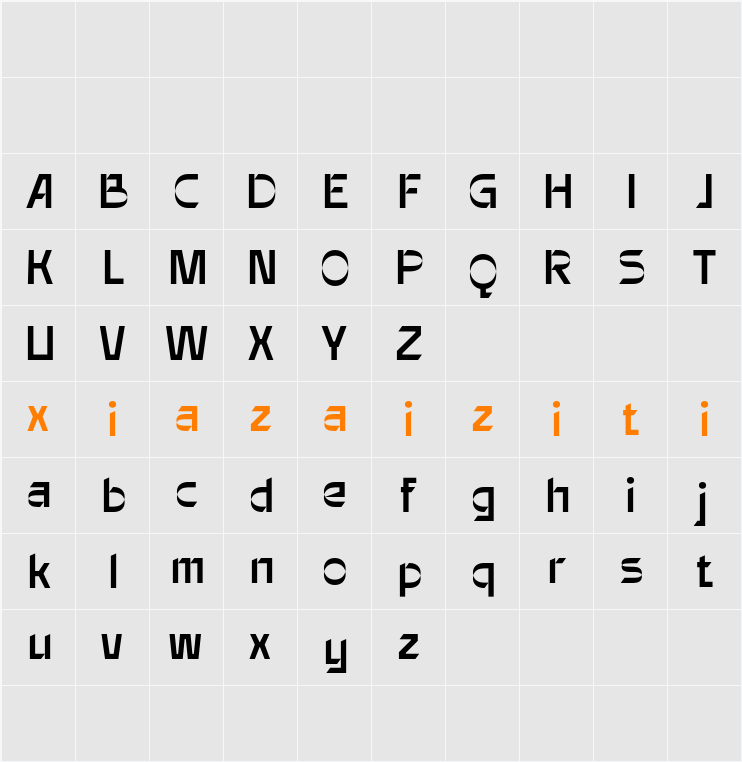 CS Belgia Demo 字符映射表