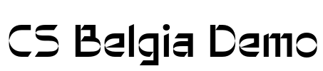 CS Belgia Demo