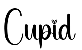 Cupid 字体预览图