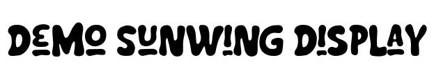 Demo Sunwing Display