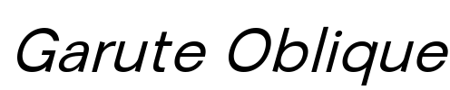 Garute Oblique
