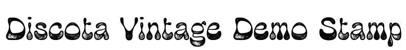 Discota Vintage Demo Stamp
