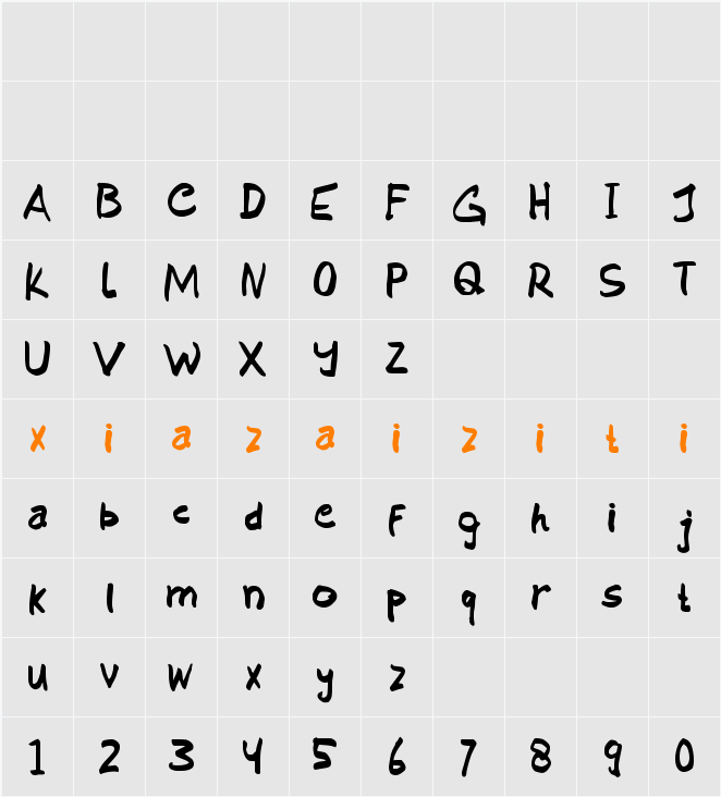 Normal 字符映射表