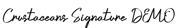 Crustaceans Signature DEMO