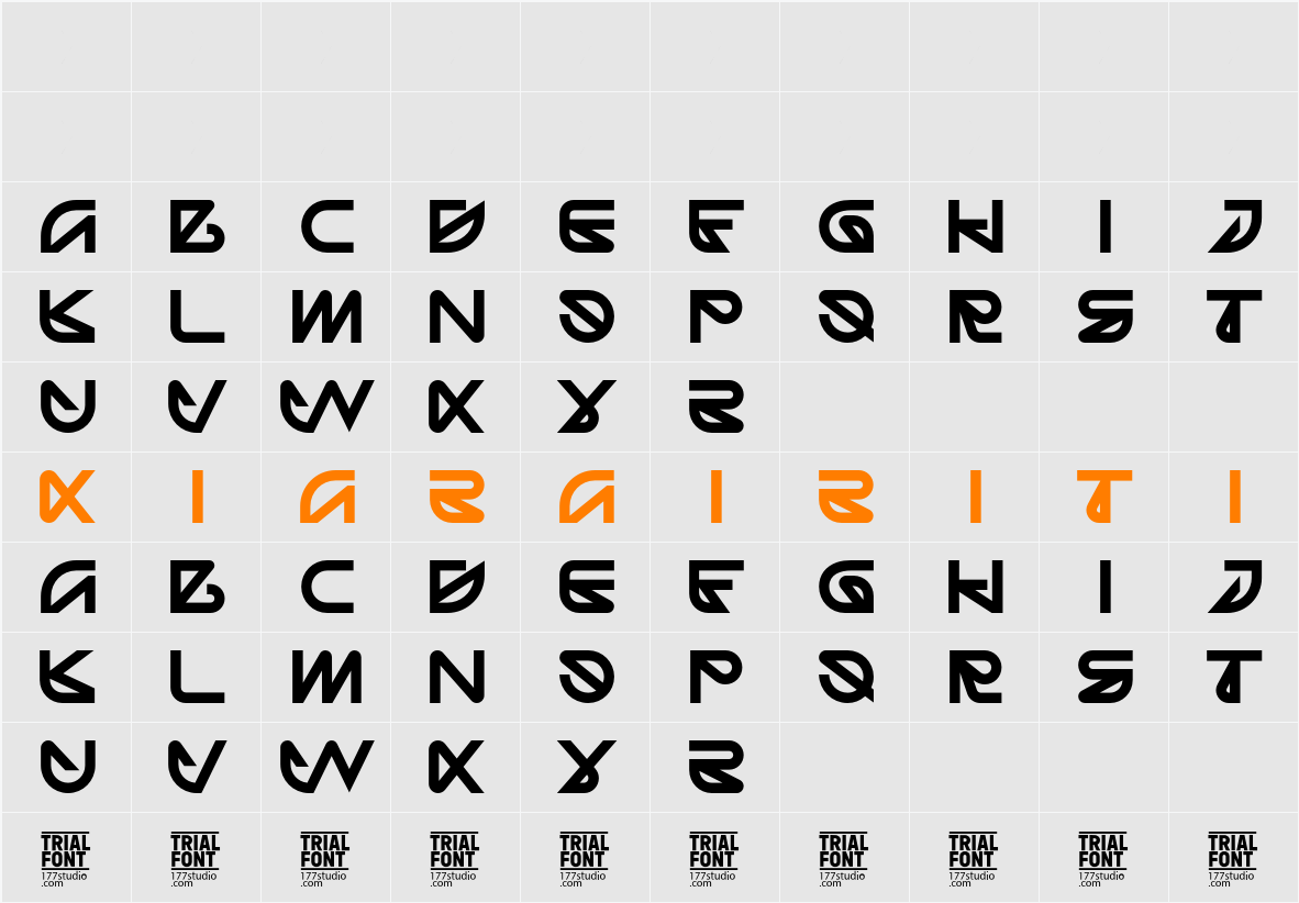 Common Campbell Demo 字符映射表