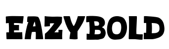 Eazybold 字体预览图