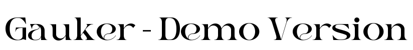 Gauker - Demo Version