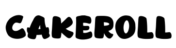 Cakeroll 字体预览图