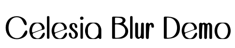 Celesia Blur Demo