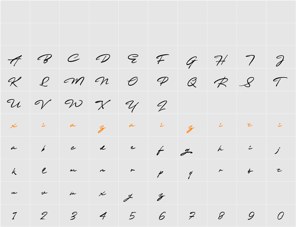 Demo Miracle Sound 字符映射表
