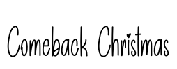 Comeback Christmas