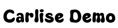 Carlise Demo 字体预览图