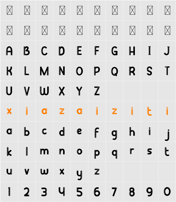 Clever Science Ruler 字符映射表