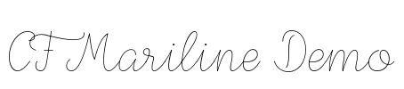 CF Mariline Demo