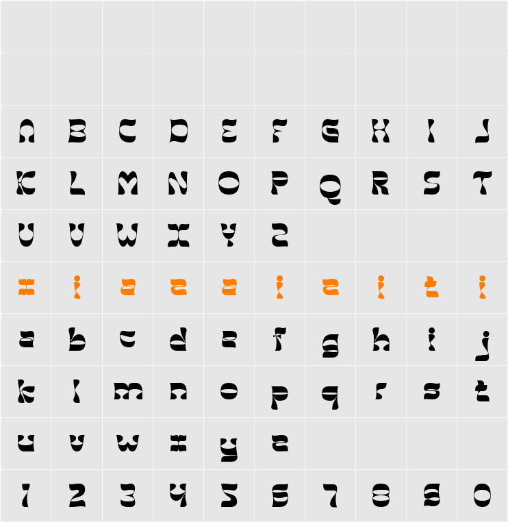 Dashie 字符映射表