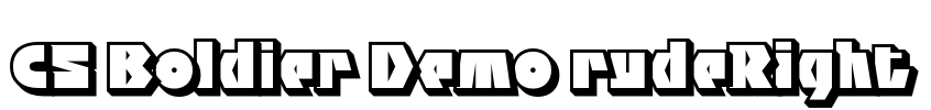 CS Boldier Demo rudeRight