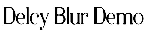 Delcy Blur Demo