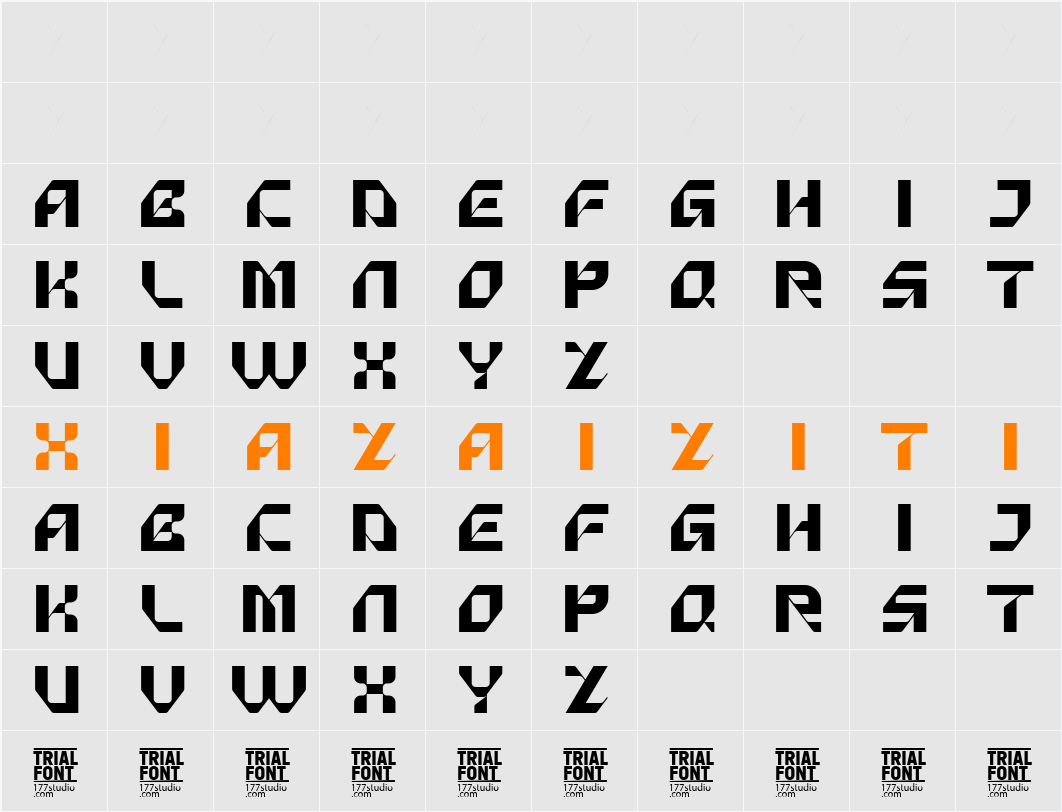 Embark To Explore Demo 字符映射表