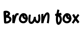 Brown Fox
