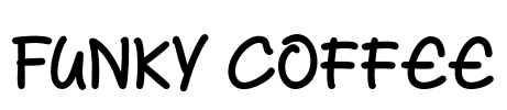 Funky Coffee 字体预览图