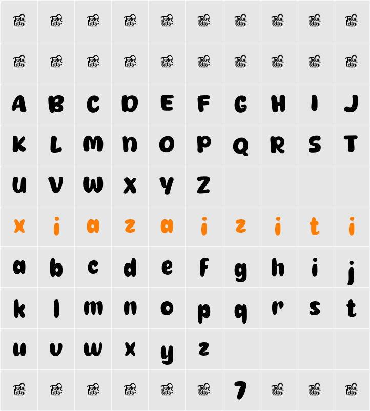 DAKORA Trial 字符映射表