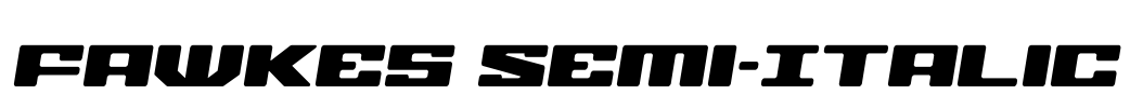 Fawkes Semi-Italic