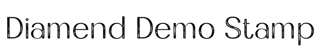 Diamend Demo Stamp
