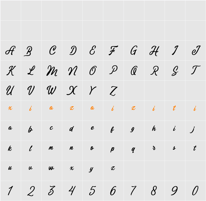 Demo Simply Refresh Script 字符映射表