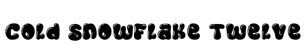 Cold Snowflake Twelve
