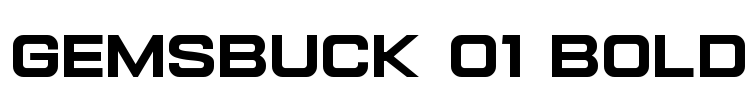 Gemsbuck 01 Bold