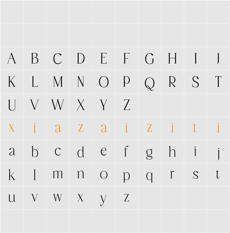 CS Boris Demo 字符映射表