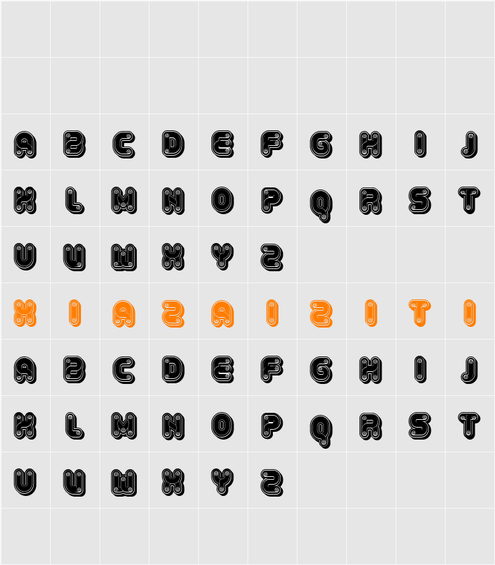 Cables 字符映射表