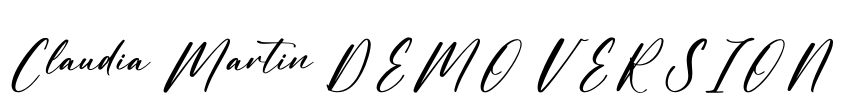 Claudia Martin DEMO VERSION