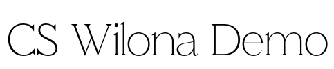CS Wilona Demo
