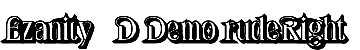 Ezanity 3D Demo rudeRight