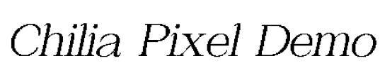 Chilia Pixel Demo