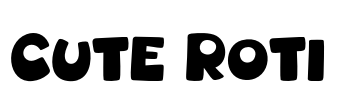 Cute Roti 字体预览图