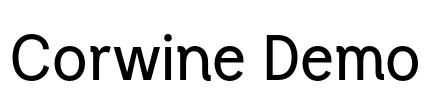 Corwine Demo