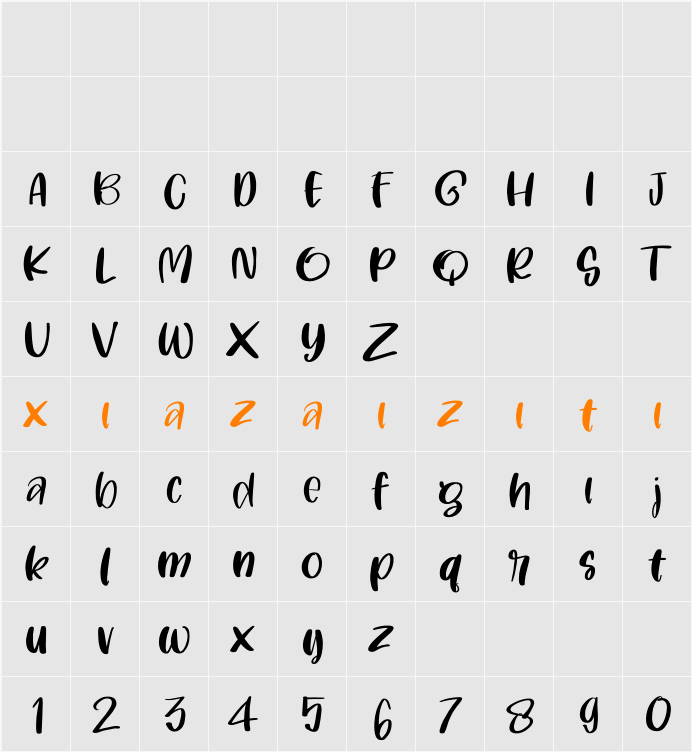 Funstone 字符映射表