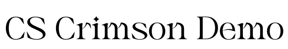 CS Crimson Demo