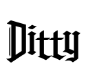Ditty
