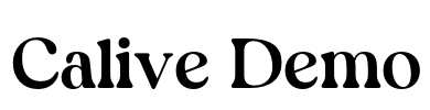 Calive Demo