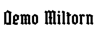 Demo Miltorn