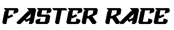 Faster Race