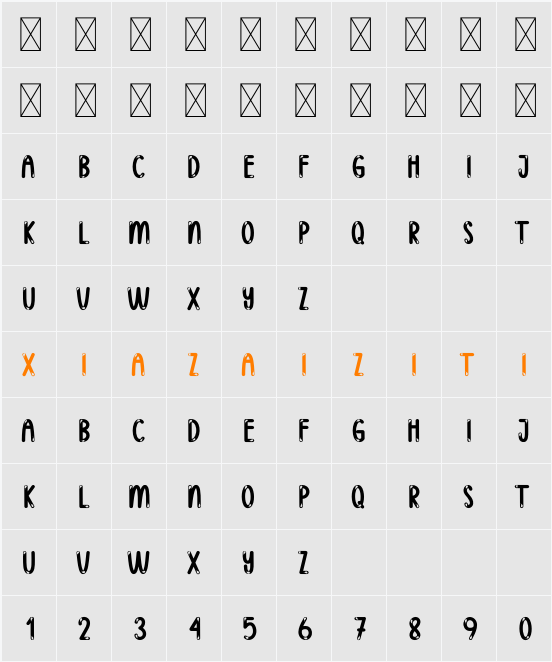 Chicken Steak 字符映射表