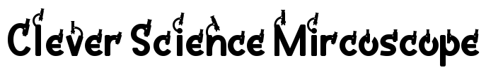 Clever Science Mircoscope