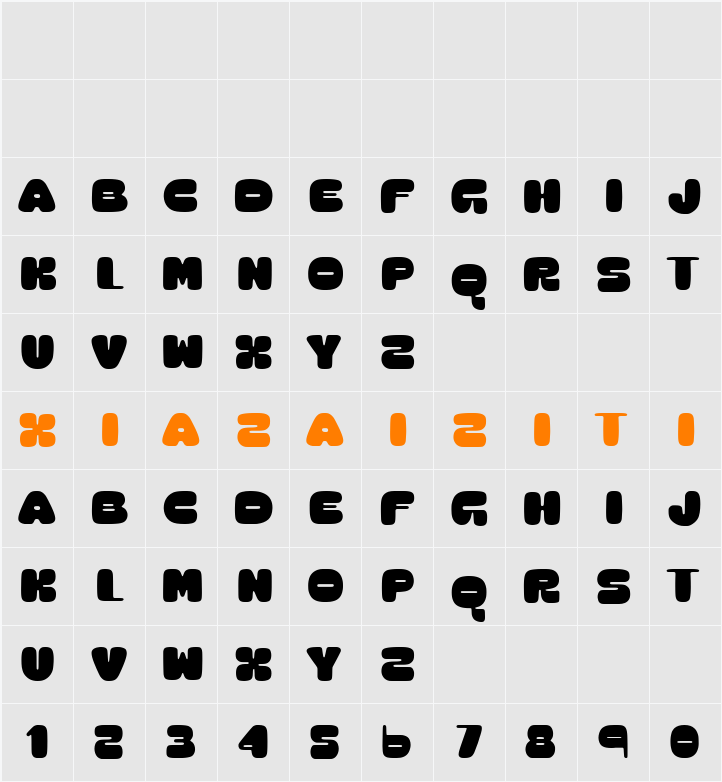 Diamond Queen 字符映射表